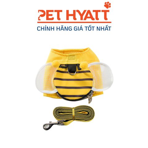  Yếm Ong Vàng Kèm Dây Dắt Cho Thú Cưng 