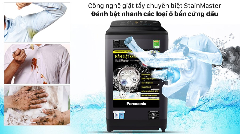 Máy giặt Panasonic 9 kg NA-F90A4BRV – Điện máy Cam