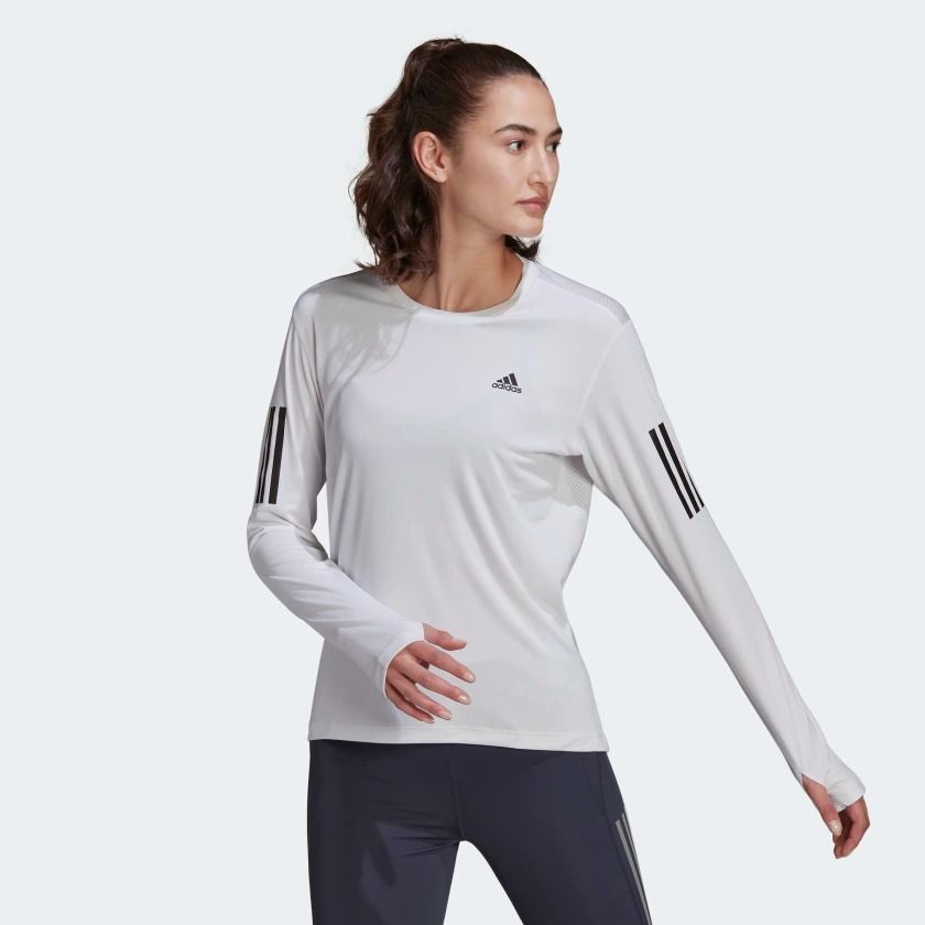  Áo Phông - Áo thun Chạy Nữ Adidas Otr  Ls Tee HB9372 