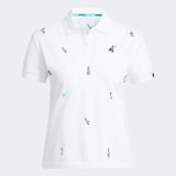  Áo Polo Golf Nữ ADIDAS Play Green Monogram Polo HA0182 