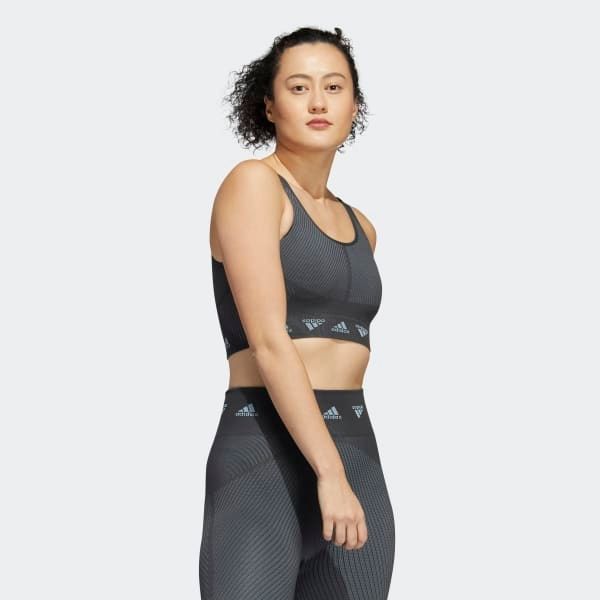  Áo Ngực Thể Thao Tập Luyện Nữ Adidas Aeroknit Bra HE2614 