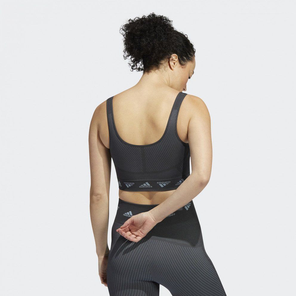  Áo Ngực Thể Thao Tập Luyện Nữ Adidas Aeroknit Bra HE2614 