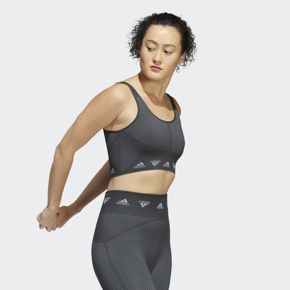  Áo Ngực Thể Thao Tập Luyện Nữ Adidas Aeroknit Bra HE2614 