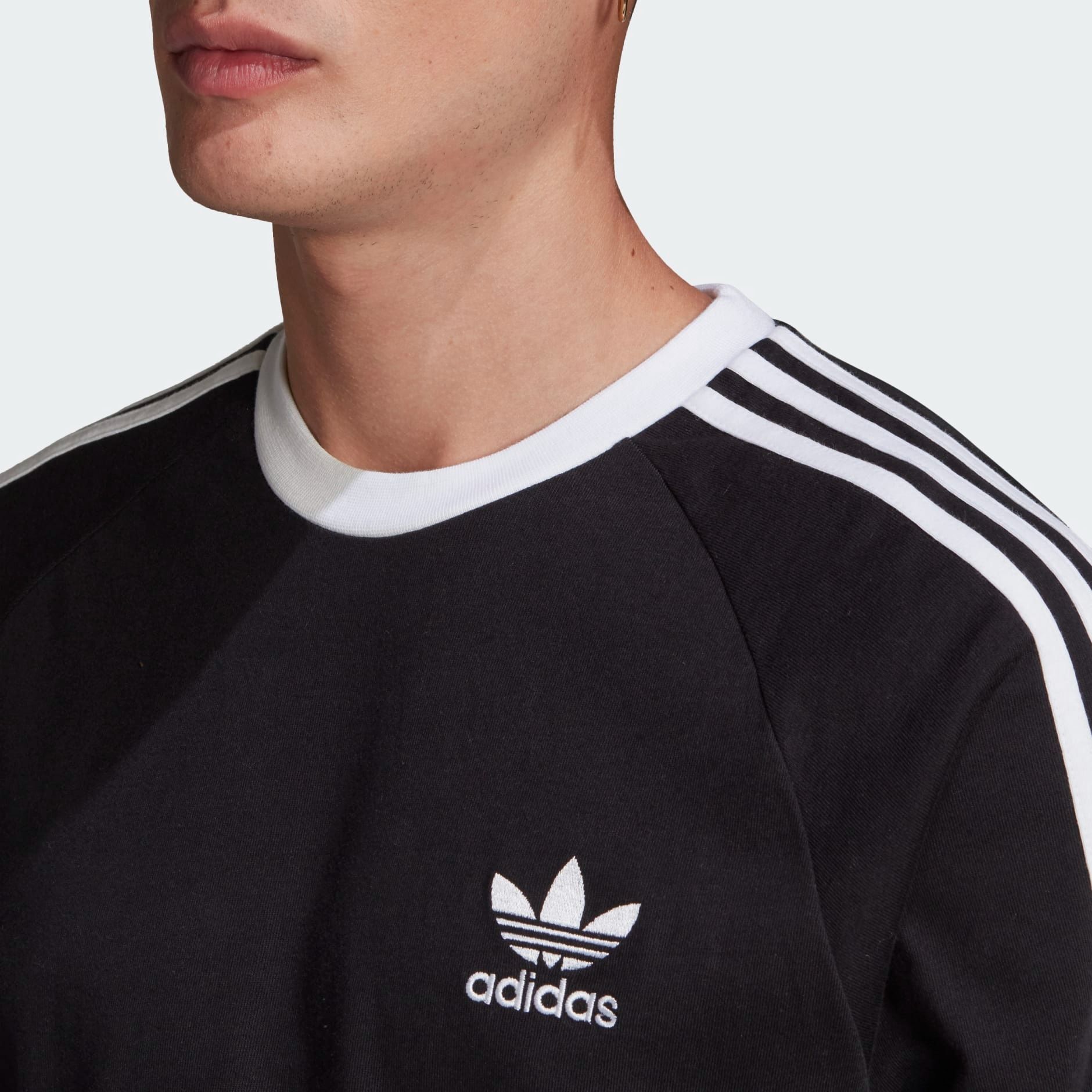  Áo Phông - Áo thun Originals Nam Adidas 3-Stripes Ls T GN3478 