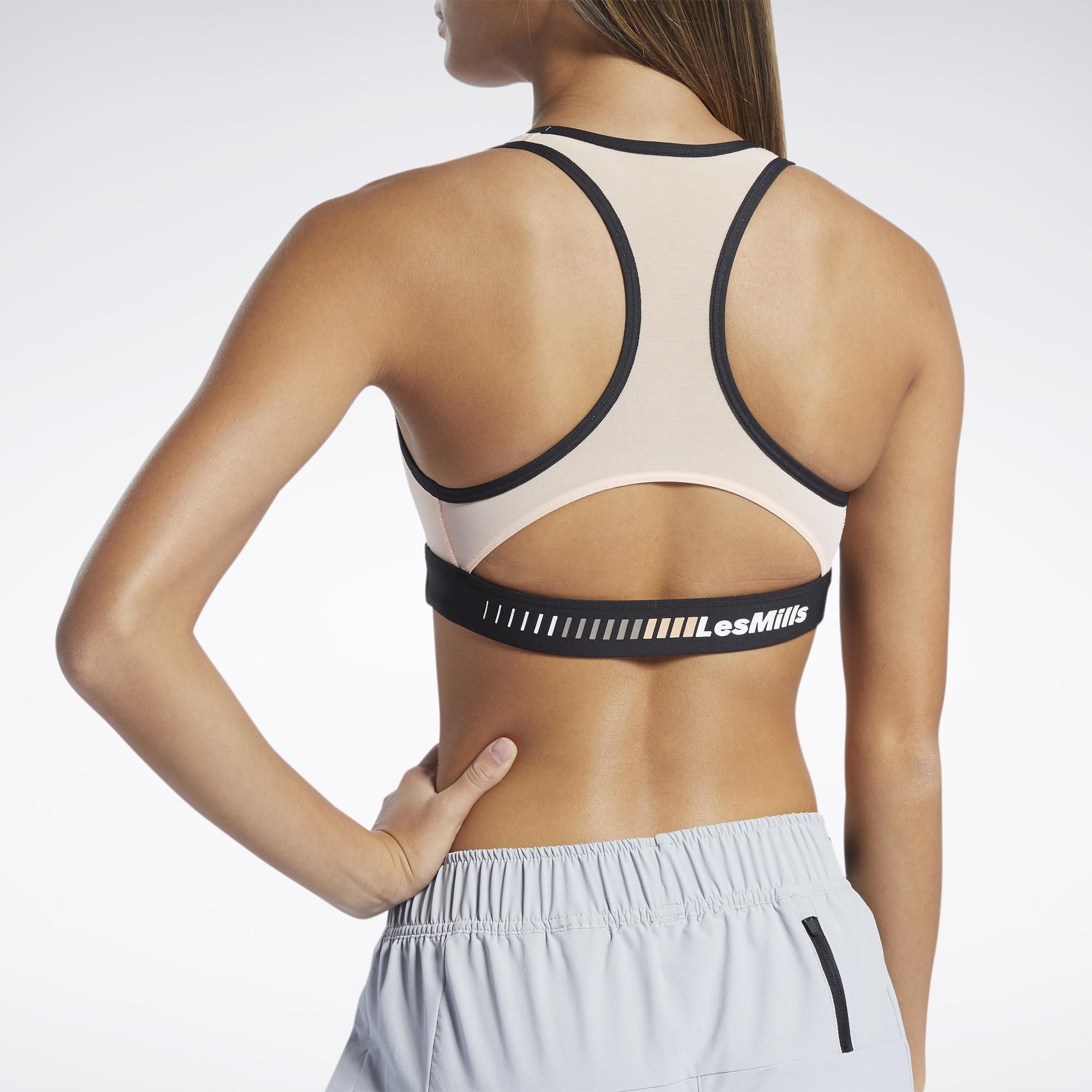  Áo Ngực Thể Thao Studio Nữ Reebok Lm Lux Racer Pad Bra GV2008 