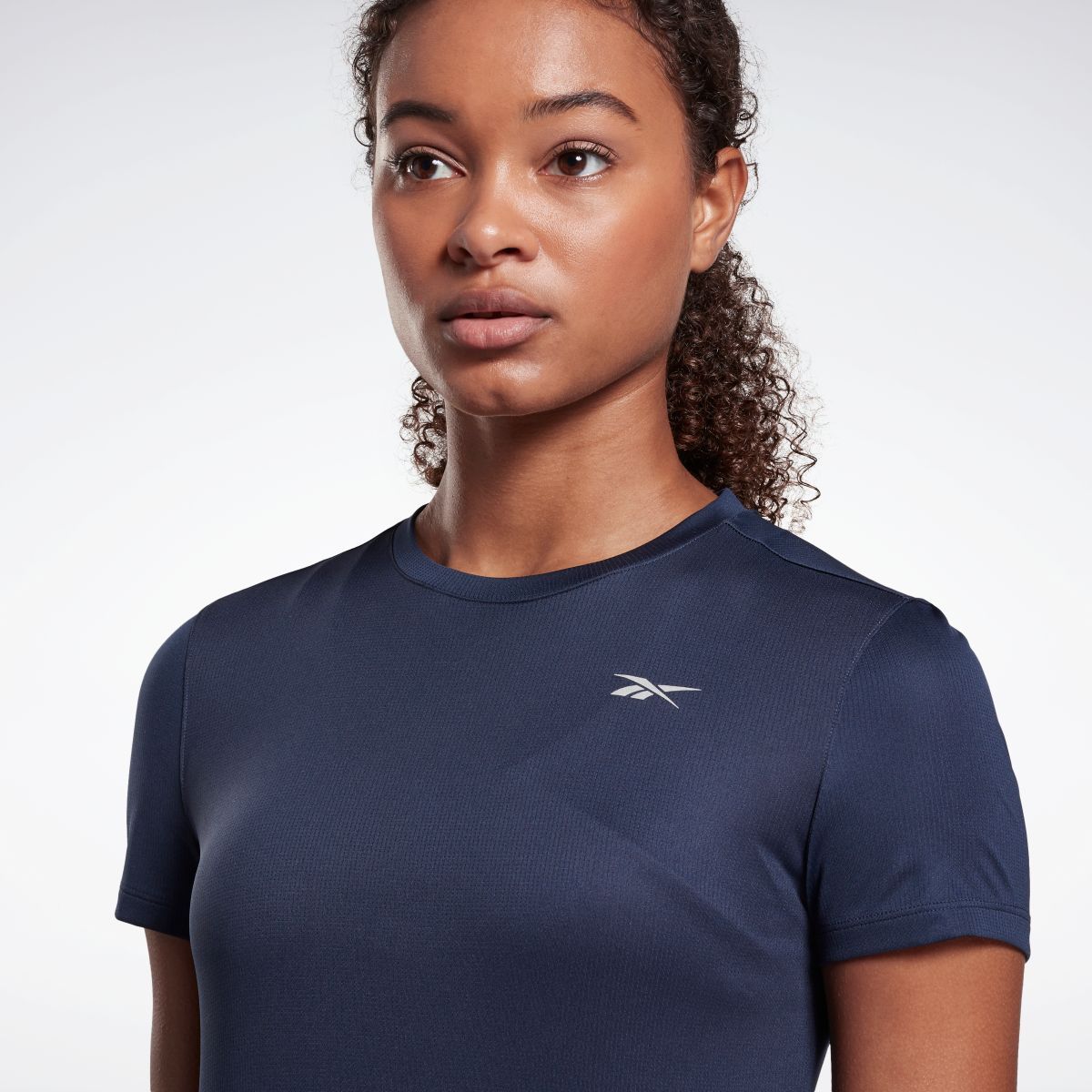  Áo Phông - Áo thun Chạy Nữ Reebok Re Ss Tee FU1348 