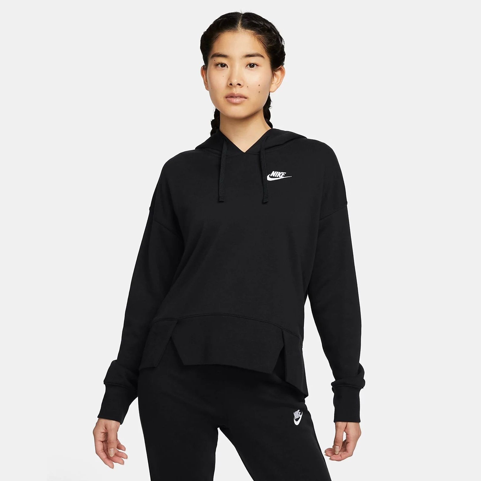  Áo Khoác Thể Thao Nữ NIKE As W Nsw Club Flc Hoodie Ssnl DV5646-010 