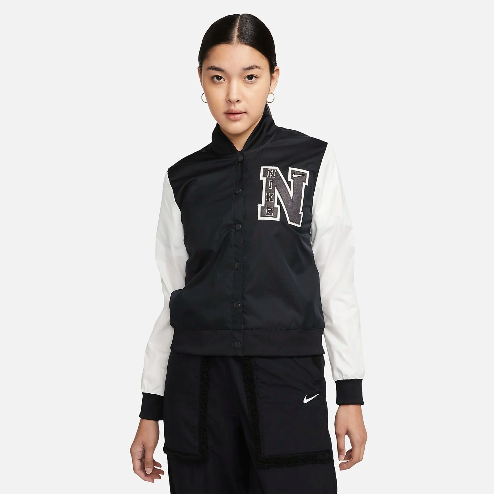  Áo Khoác Thể Thao Nữ NIKE As W Nsw Jkt Vspt DZ4631-010 