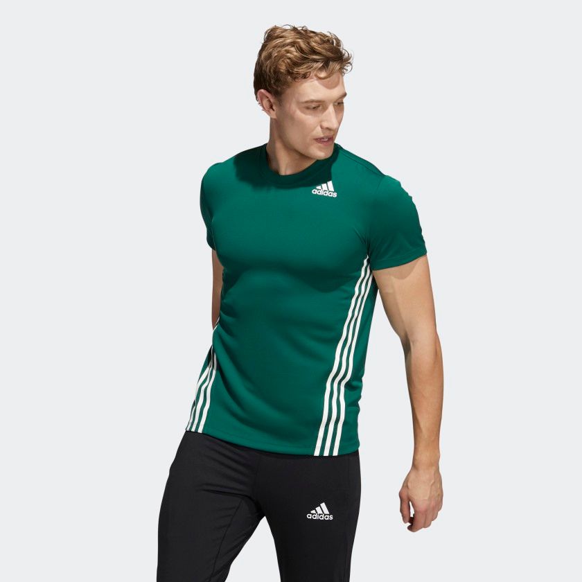  Áo Phông - Áo thun Tập Luyện Nam Adidas Aero 3S Tee H33322 