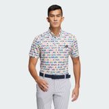  Áo Polo Golf Nam ADIDAS Allover Print Polo HT6834 