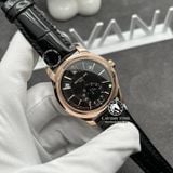 Đồng Hồ Patek Philippe Complications 5205R-010 Rep 1:1 Chế Tác Vỏ Vàng Khối 18K Mặt Đen Dây Da