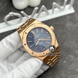 Đồng Hồ Audemars Piguet Royal Oak 15500OR.OO.1220OR.01 Rep 1:1 Chế Tác Vỏ Vàng Khối 18K Mặt Đen Dây Kim Loại