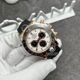 Đồng Hồ Rolex Cosmograph Daytona 116515LN Rep 1:1 Chế Tác Vỏ Vàng Khối 18K Mặt Thiên Thạch Tự Nhiên Dây Cao Su