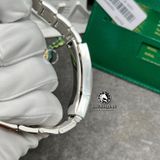 Đồng Hồ Rolex Submariner 116659SABR Rep 1:1 Chế Tác Vỏ Bạch Kim PT950 Niềng Bezel Đính Ruby Xanh Mặt Xanh Dây Kim Loại