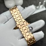 Đồng Hồ Audemars Piguet Royal Oak 15413OR.YY.1220OR.01 Rep 1:1 Chế Tác Vỏ Vàng Khối 18K Niềng Bezel Đính Ruby Cầu Vồng Mặt Số Độ  Kim Cương Thiên Nhiên