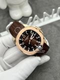 Đồng Hồ Patek Philippe Aquanaut 5167R-001 Rep 1:1 Chế Tác Vỏ Vàng Khối 18K Mặt Nâu Dây Cao Su