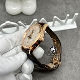 Đồng Hồ Patek Philippe Complications 5396R-011 Rep 1:1 Chế Tác Vỏ Vàng Khối 18K Mặt Trắng Dây Da