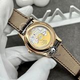 Đồng Hồ Patek Philippe Complications 5396R-011 Rep 1:1 Chế Tác Vỏ Vàng Khối 18K Mặt Trắng Dây Da