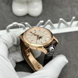 Đồng Hồ Patek Philippe Complications 5396R-011 Rep 1:1 Chế Tác Vỏ Vàng Khối 18K Mặt Trắng Dây Da