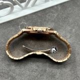 Đồng Hồ Patek Philippe Nautilus 5723/112R-001 Rep 1:1 Chế Tác Vỏ Vàng Khối 18K Niềng Bezel Đính Ruby Hồng Mặt Nâu Dây Kim Loại