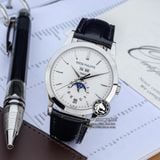 Đồng Hồ Patek Philippe Complications 5396G-011 Rep 1:1 Chế Tác Vỏ Bạc Mặt Trắng Dây Da
