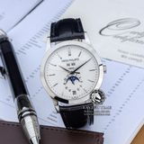 Đồng Hồ Patek Philippe Complications 5396G-011 Rep 1:1 Chế Tác Vỏ Bạc Mặt Trắng Dây Da