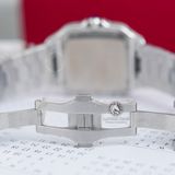 Đồng Hồ Cartier Santos De Cartier 40mm CRW2SA0030 Rep 1:1 Chế Tác Demi Vàng Kim Mặt Xám
