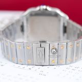 Đồng Hồ Cartier Santos De Cartier 40mm CRW2SA0030 Rep 1:1 Chế Tác Demi Vàng Kim Mặt Xám