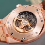 Đồng Hồ Audemars Piguet Royal Oak Double Balance Wheel Openworked 41mm 15407OR.OO.1220OR.01 Rep 1:1 Chế Tác Vỏ Vàng Hồng