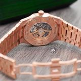 Đồng Hồ Audemars Piguet Royal Oak Double Balance Wheel Openworked 41mm 15407OR.OO.1220OR.01 Rep 1:1 Chế Tác Vỏ Vàng Hồng