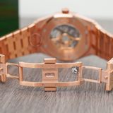 Đồng Hồ Audemars Piguet Royal Oak Double Balance Wheel Openworked 41mm 15407OR.OO.1220OR.01 Rep 1:1 Chế Tác Vỏ Vàng Hồng