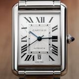 Đồng Hồ Cartier Tank Must Extra Large WSTA0053 Rep 1:1 Chế Tác Mặt Trắng Dây Thép