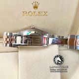Đồng Hồ Rolex Datejust 41mm 126331-0002 Rep 1:1 Chế Tác Vỏ Demi Bọc Vàng Mặt Nâu Chocolate Cọc Số Vạch Dây Kim Loại Jubilee