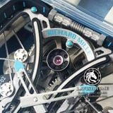 Đồng Hồ Richard Mille RM 53-02 Tourbillon Sapphire Rep 1:1 Chế Tác Vỏ Sapphire Mặt Skeleton Lộ Cơ Dây Cao Su