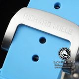 Đồng Hồ Richard Mille RM 53-02 Tourbillon Sapphire Rep 1:1 Chế Tác Vỏ Sapphire Mặt Skeleton Lộ Cơ Dây Cao Su