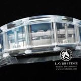Đồng Hồ Richard Mille RM 53-02 Tourbillon Sapphire Rep 1:1 Chế Tác Vỏ Sapphire Mặt Skeleton Lộ Cơ Dây Cao Su