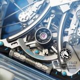 Đồng Hồ Richard Mille RM 53-02 Tourbillon Sapphire Rep 1:1 Chế Tác Vỏ Sapphire Mặt Skeleton Lộ Cơ Dây Cao Su
