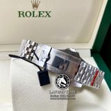 Đồng Hồ Rolex GMT-Master II 126710BLNR “BATGIRL” Rep 1:1 Cao Cấp Vỏ Bạc Mặt Đen Dây Kim Loại Jubilee