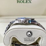 Đồng Hồ Rolex GMT-Master II 126710BLNR “BATGIRL” Rep 1:1 Cao Cấp Vỏ Bạc Mặt Đen Dây Kim Loại Jubilee