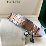 Đồng Hồ Rolex Datejust 41mm 126331-0015 Rep 1:1 Chế Tác Vỏ Demi Bọc Vàng Mặt Xám Cọc Số La Mã Dây Kim Loại Oyster