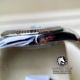 Đồng Hồ Rolex Datejust 41mm Rep 1:1 Chế Tác Vỏ Bạc Mặt Xanh Độ Cọc Số Kim Cương Thiên Nhiên Dây Kim Loại Jubilee