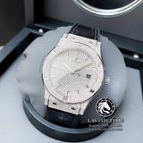 Đồng Hồ Hublot Classic Fusion 42mm Rep 1:1 Chế Tác Vỏ Và Mặt Số Độ Kim Cương Thiên Nhiên - Moissanite Pave 542.NX.9010.LR.1704