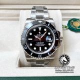 Đồng Hồ Rolex Submariner 116610LN-0001 Rep 1:1 Cao Cấp Vỏ Bạc Mặt Đen Dây Kim Loại Oyster
