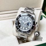 Đồng Hồ Rolex Submariner 116610LN-0001 Rep 1:1 Cao Cấp Vỏ Bạc Mặt Đen Dây Kim Loại Oyster