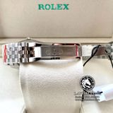 Đồng Hồ Rolex Datejust 36mm 126234-0019 Rep 1:1 Cao Cấp Vỏ Bạc Mặt Xà Cừ Trắng Cọc Số Đính Đá Dây Kim Loại Jubilee