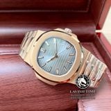 Đồng Hồ Patek Philippe Nautilus 5711R-001 Rep 1:1 Vỏ Vàng Hồng Mặt Nâu Dây Kim Loại