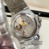 Đồng Hồ Patek Philippe Nautilus 5712G-001 Rep 1:1 Vỏ Bạc Mặt Xám Dây Kim Loại