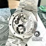 Đồng Hồ Audemars Piguet Royal Oak Extra-Thin Tourbillon 26522TI.OO.1220TI.01 Rep 1:1 Chế Tác Vỏ Bạc Mặt Xanh