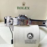 Đồng Hồ Rolex Cosmograph Daytona 116519LN-0027 Rep 1:1 Cao Cấp Vỏ Bạc Mặt Xám Dây Cao Su
