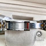Đồng Hồ Rolex Datejust 41mm 126333-0012 Rep 1:1 Cao Cấp Vỏ Demi Vàng Kim Mặt Vàng Cọc Số Đính Đá Dây Kim Loại Jubilee